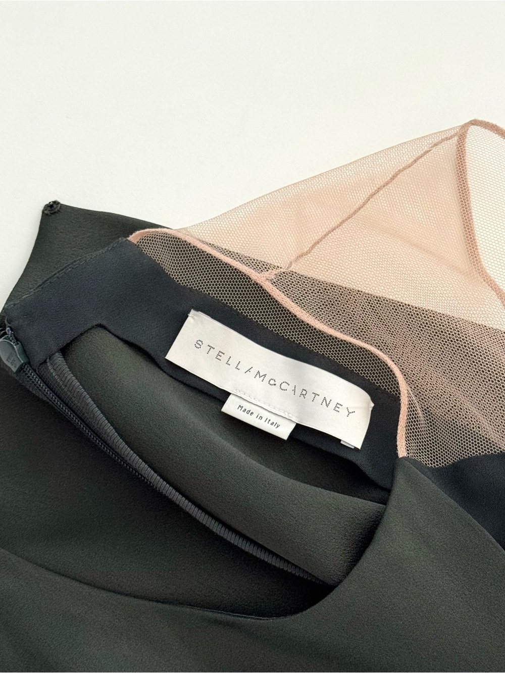 Stella McCartney Asymmetrical Shift Dress - Size 42IT - Made in Italy - Picture 7 of 10